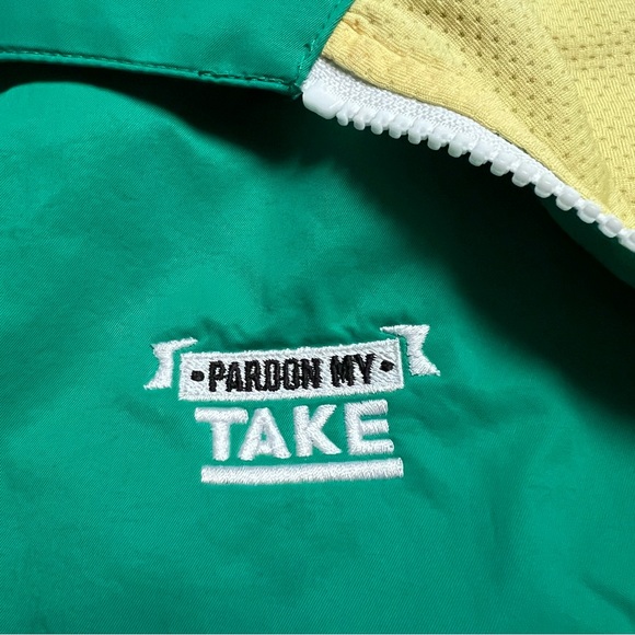 Criquet x Pardon My Take Colorblock Lined Golf Windbreaker Jacket Size: XL - Picture 6 of 11